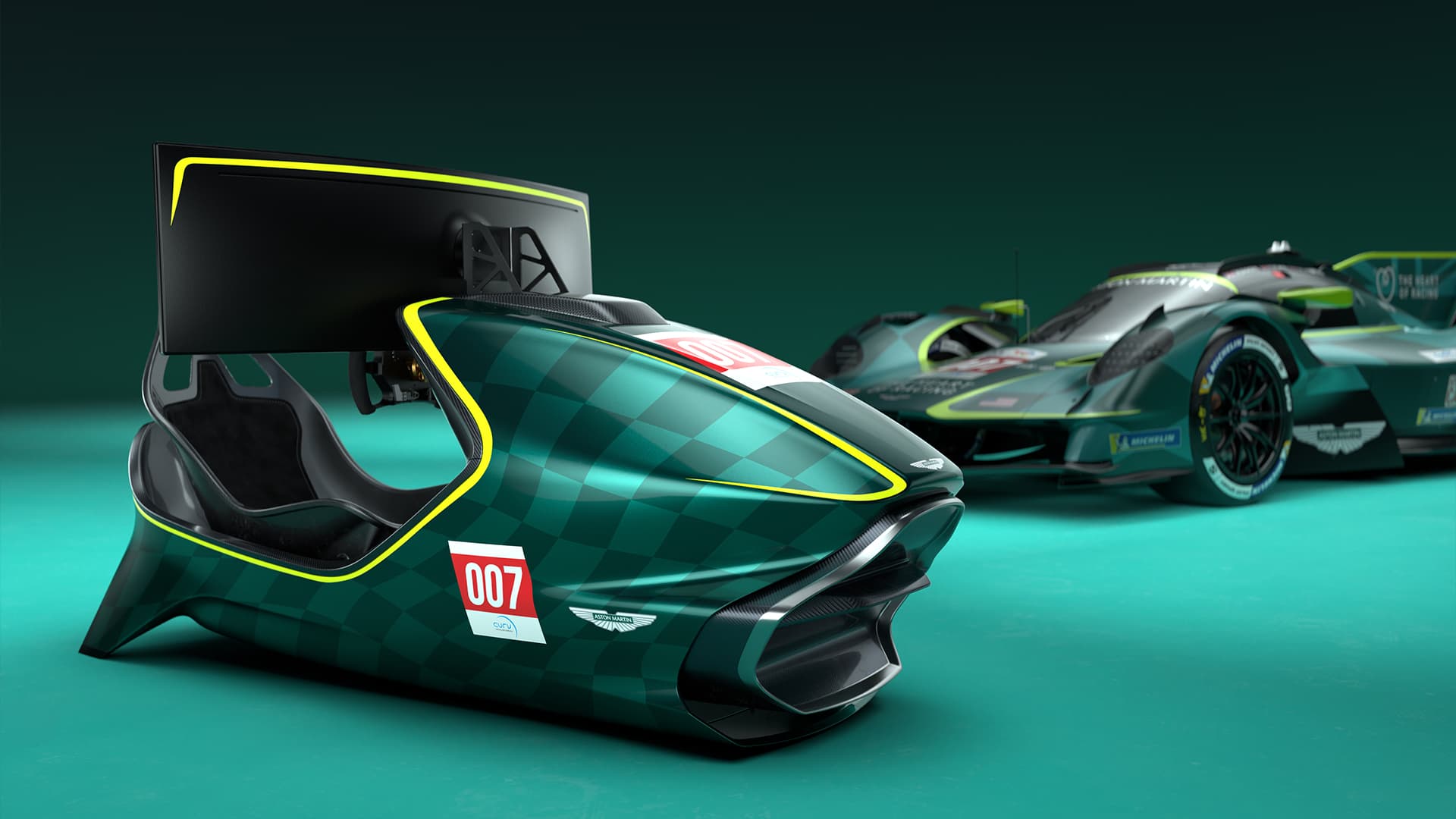 New Aston Martin Valkyrie-inspired simulator is £58k worth of green unobtanium